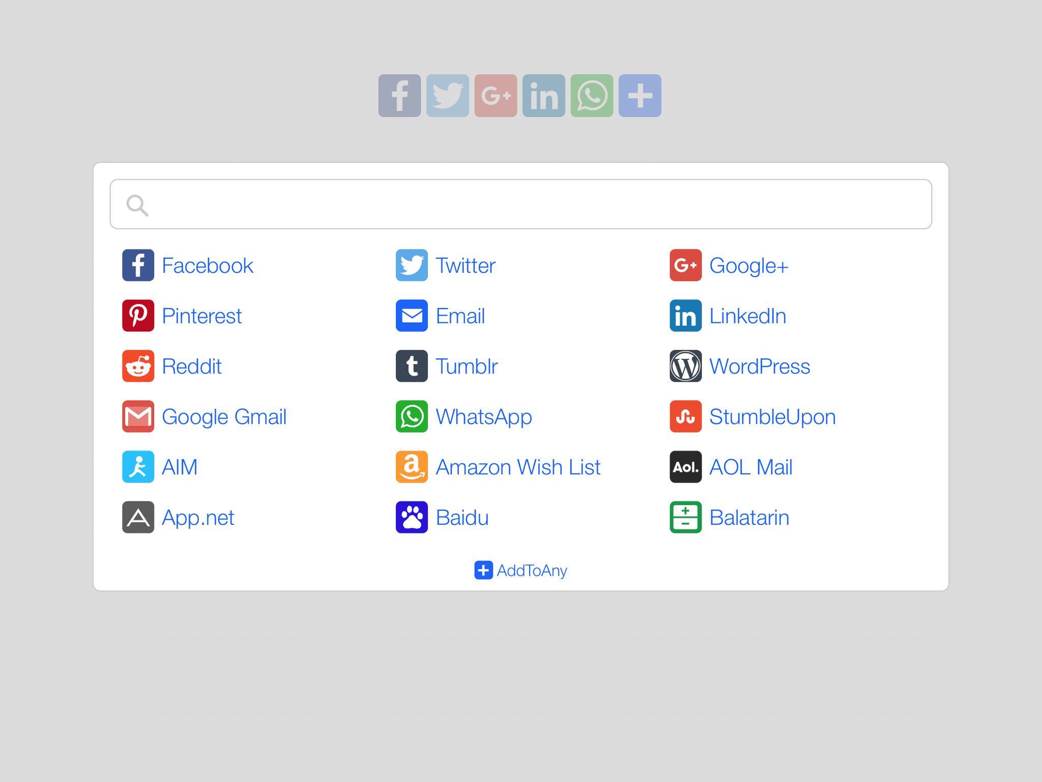 AddToAny Share Buttons
