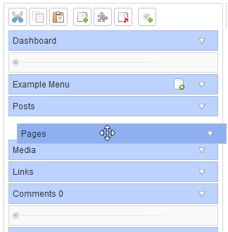 Admin Menu Editor