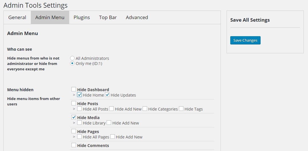 Admin Tools