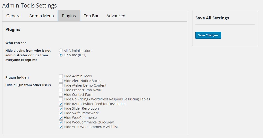 Admin Tools