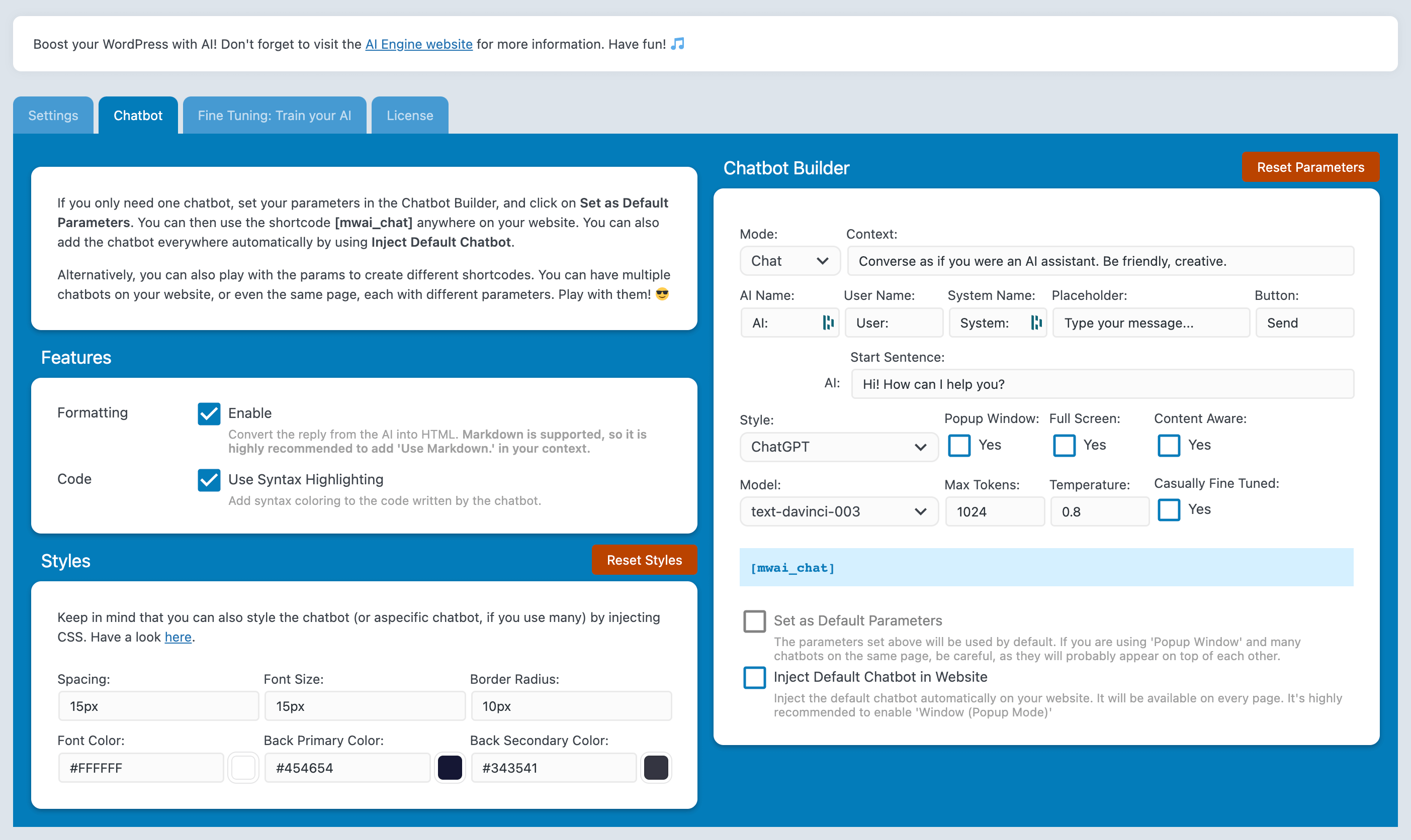 AI Engine: Pricing, Instructions, Reviews and More