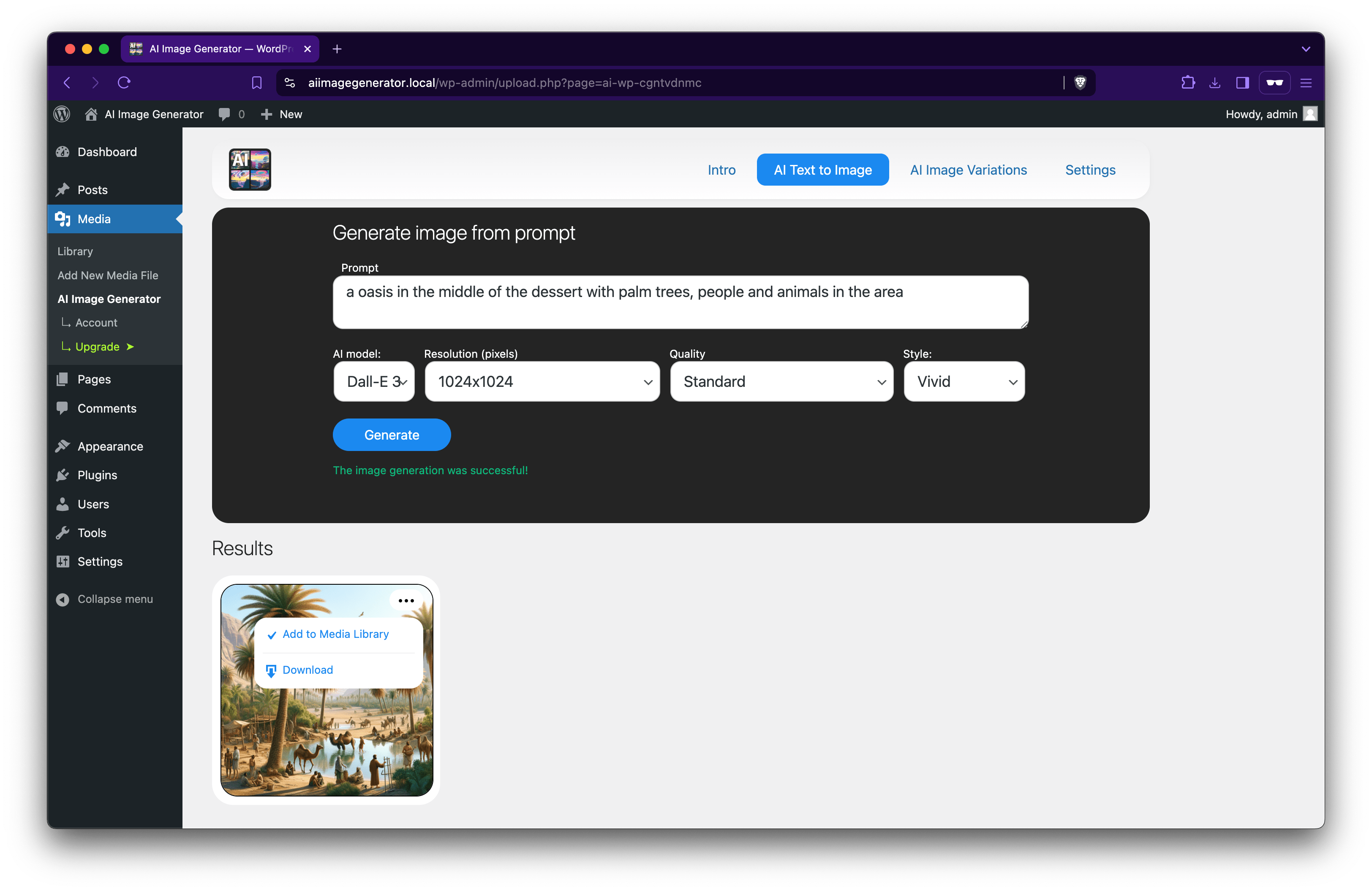 AI Image Generator – Easy image creation with AI