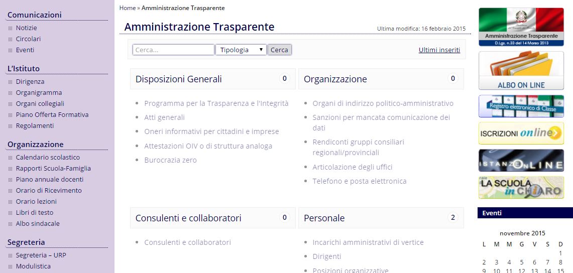 Amministrazione Trasparente