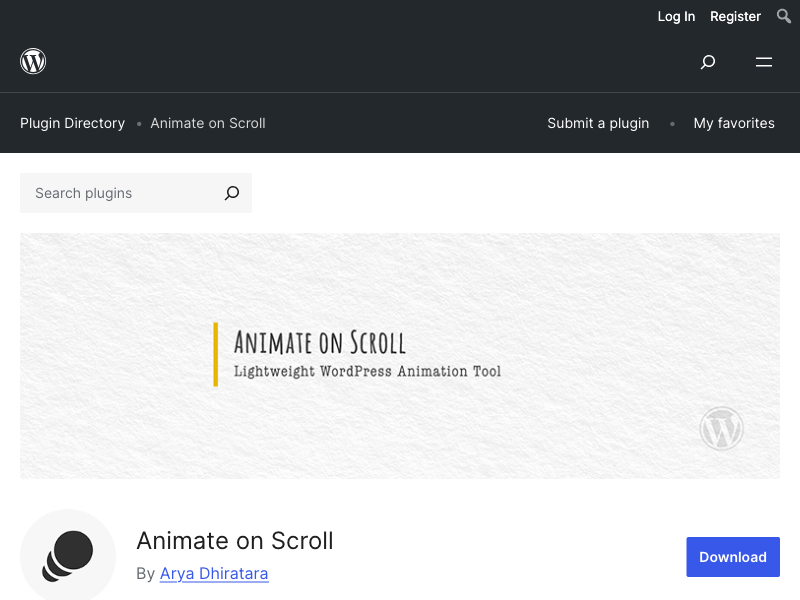 Animate on Scroll