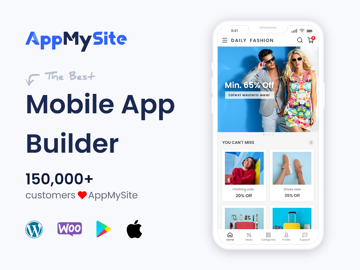 AppMySite – Create an app with the Best Mobile App Builder