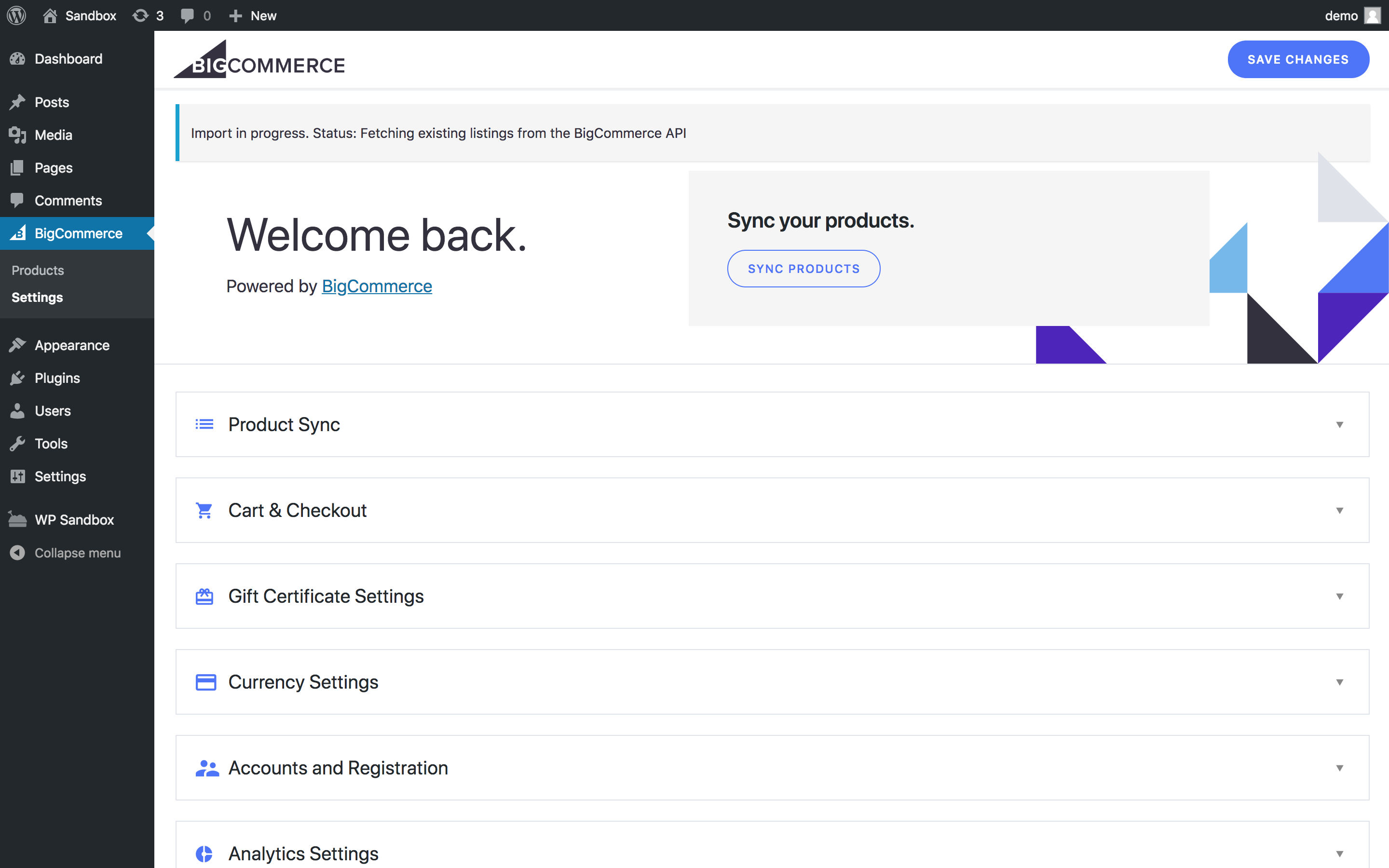 BigCommerce For WordPress