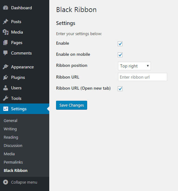 Black Ribbon