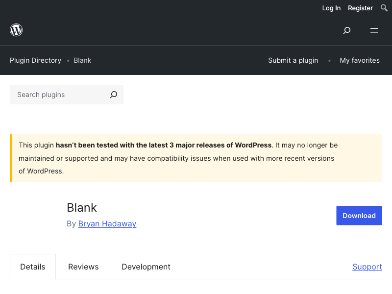 Blank
