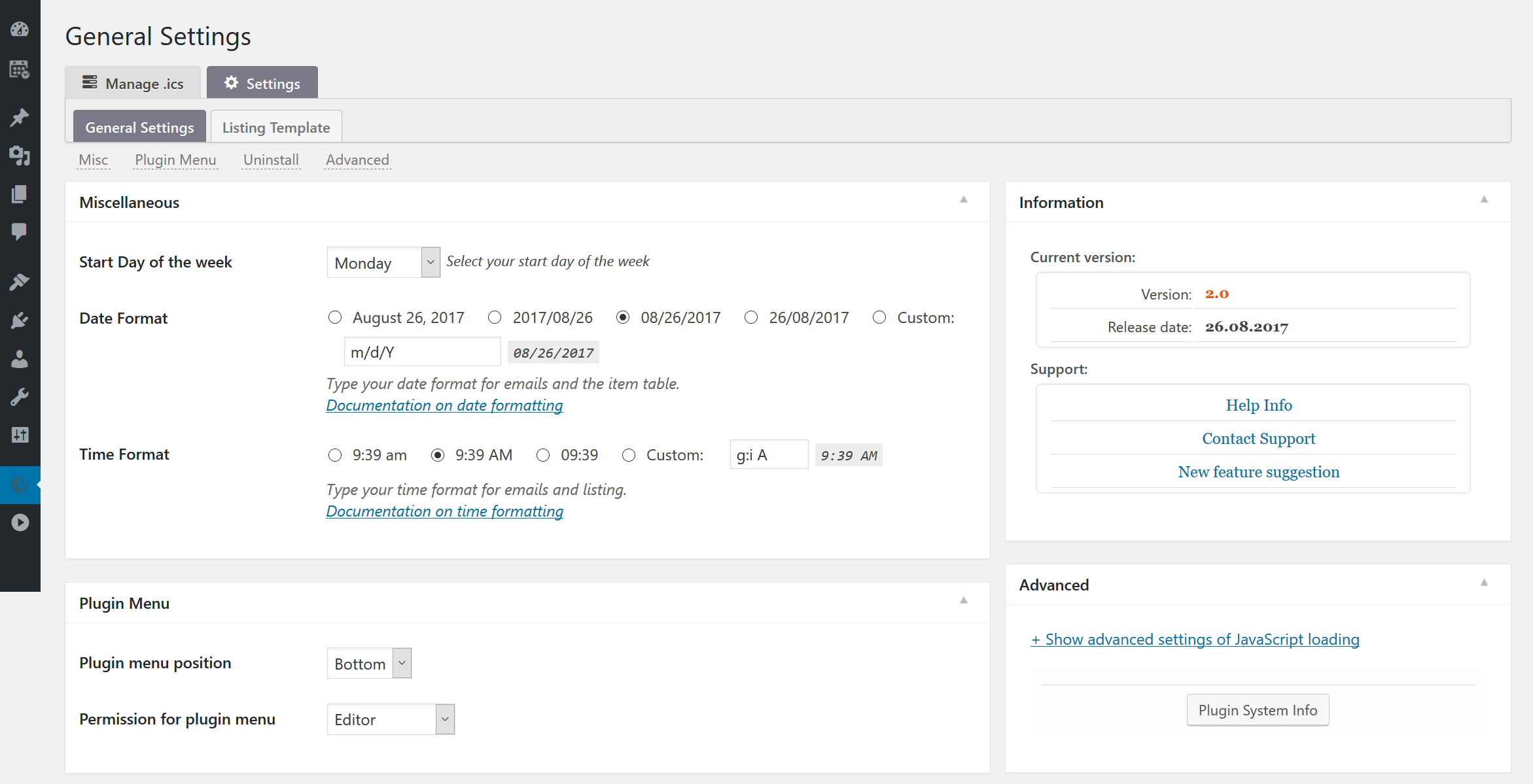 Booking Manager – Sync WP Booking Calendar – Import Events, Export Bookings to ICS Calendar