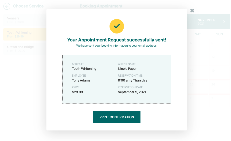 Booking Calendar | Appointment Booking | Bookit