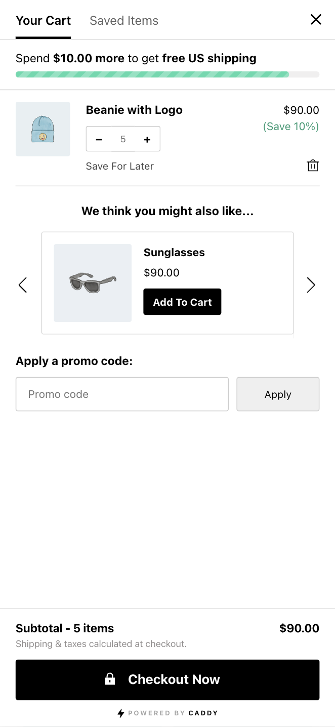 Caddy – Smart Side Cart for WooCommerce