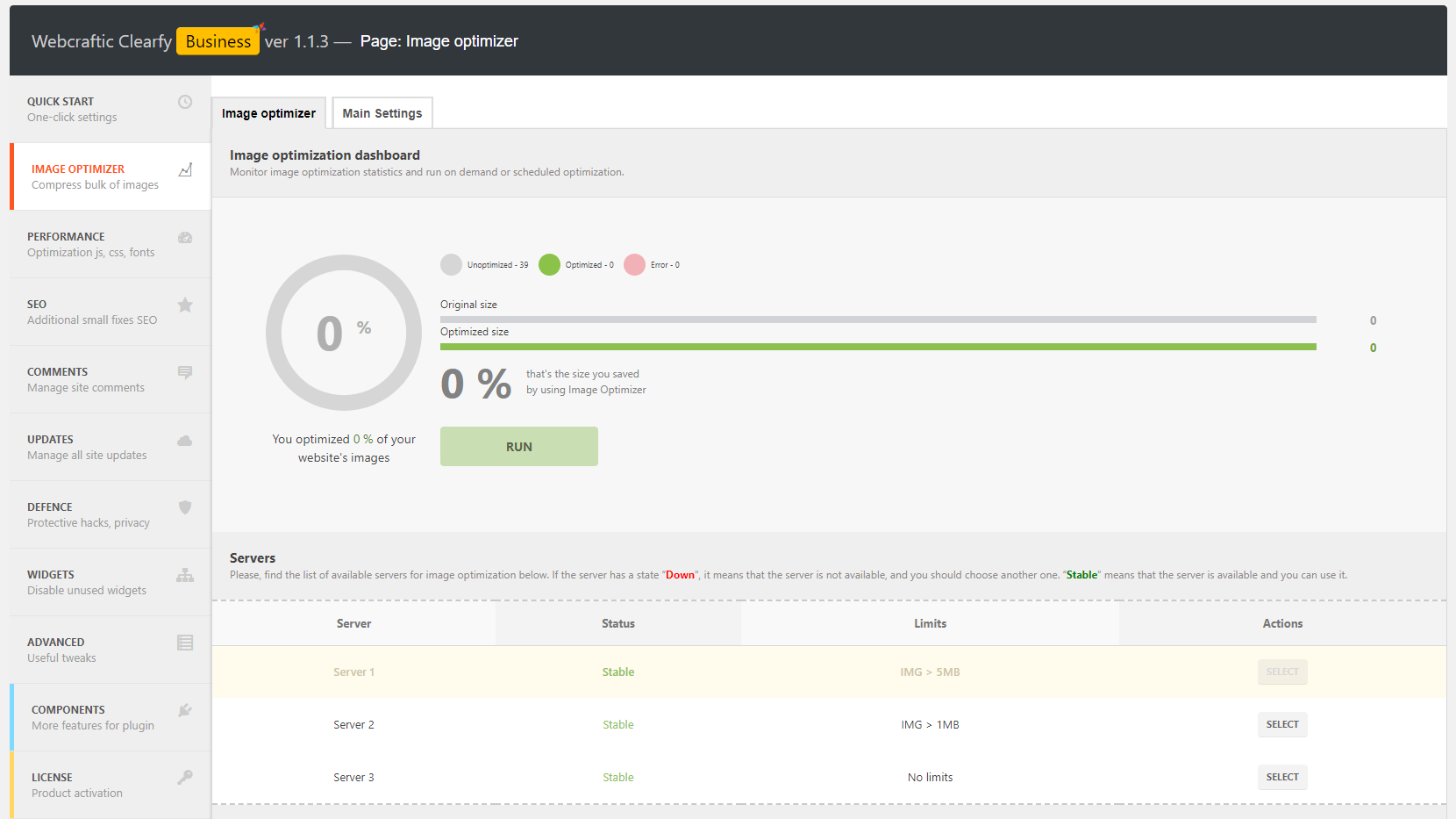 Clearfy Cache – WordPress optimization plugin, Minify HTML, CSS & JS, Defer