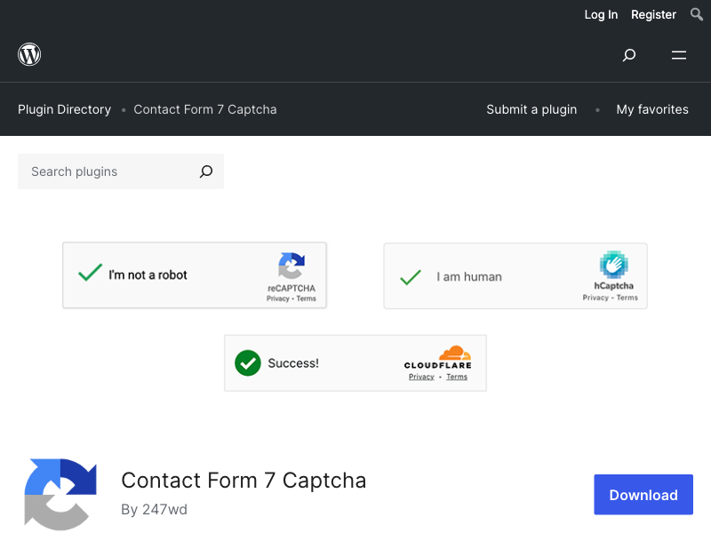 Contact Form 7 Captcha