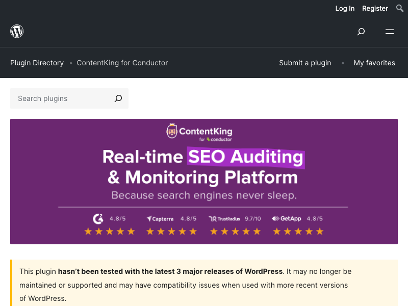 ContentKing for Conductor