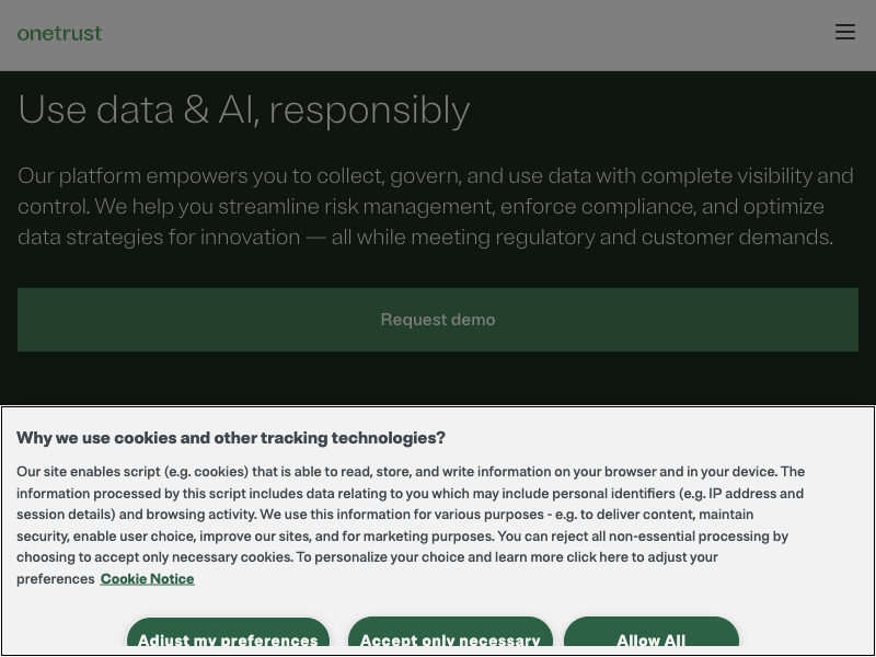 CookiePro | Simplify Compliance with GDPR & EU Cookie Laws