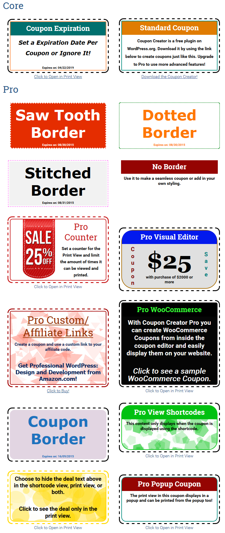 Coupon Creator