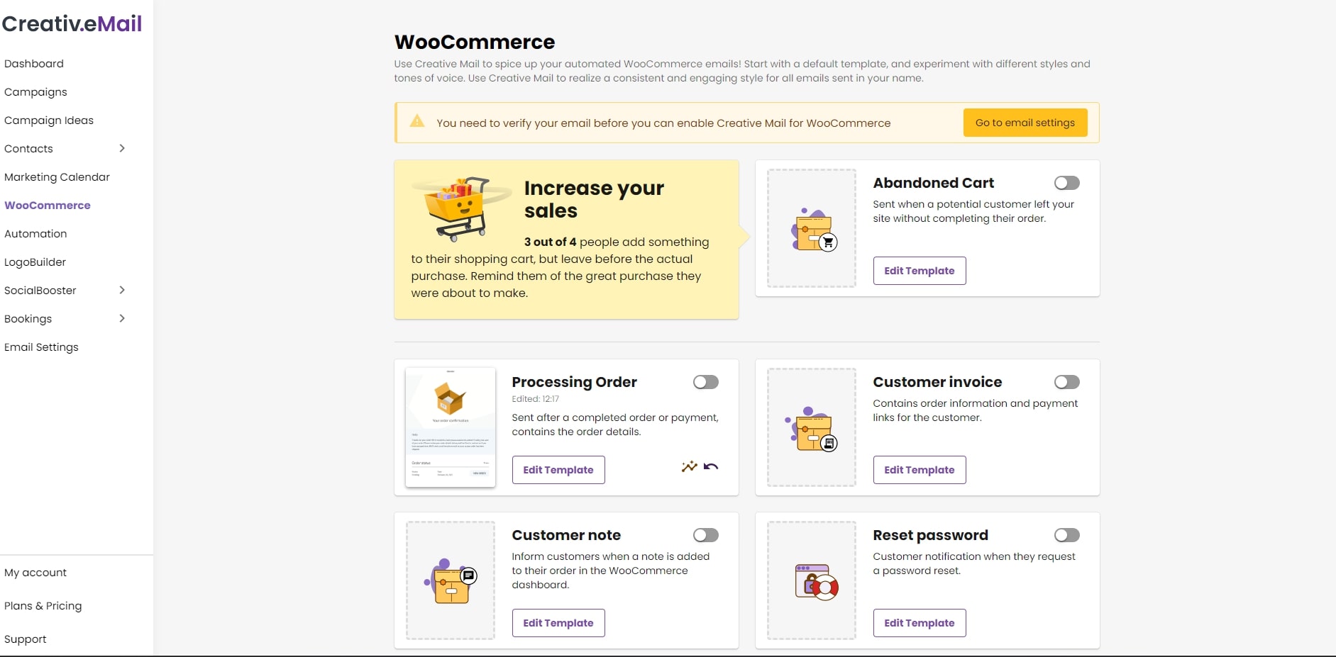 Creative Mail – Easier WordPress & WooCommerce Email Marketing