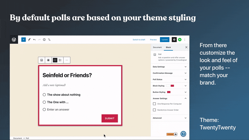 Crowdsignal Forms