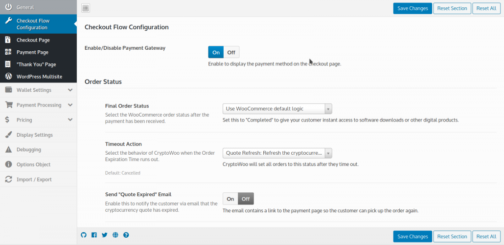 Cryptocurrency Payment Gateway