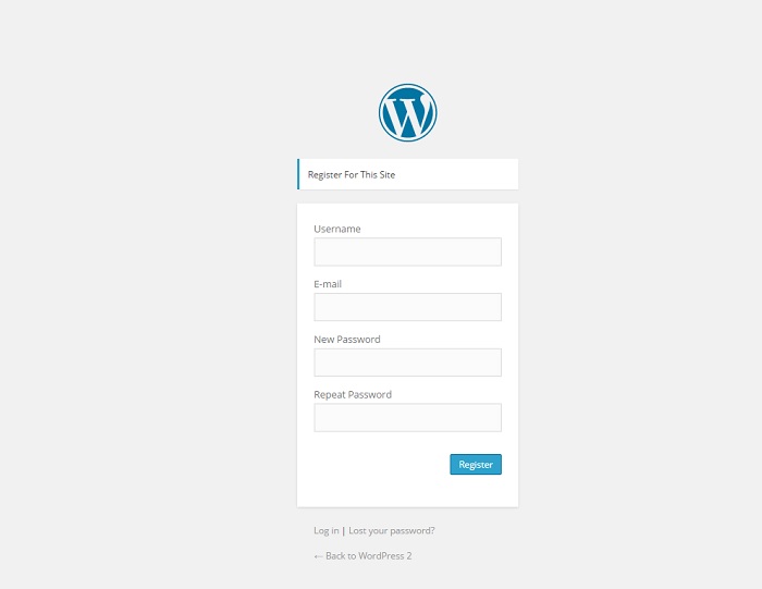 Custom Registration