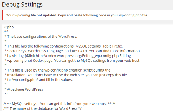 Debug