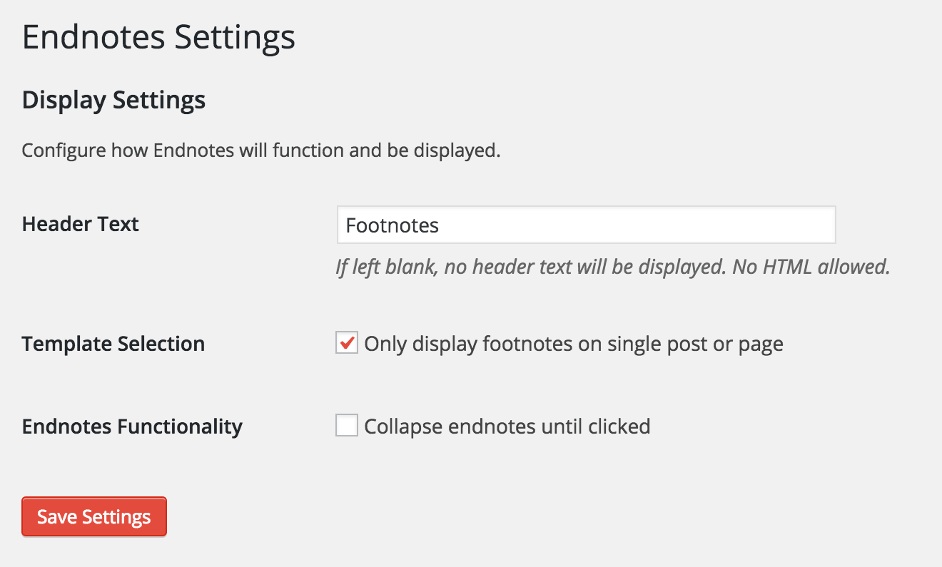 Endnotes