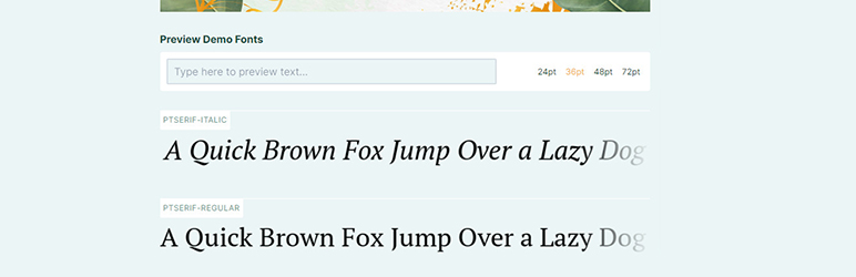 Fontier -Font Preview Plugin for Easy Digital Downloads