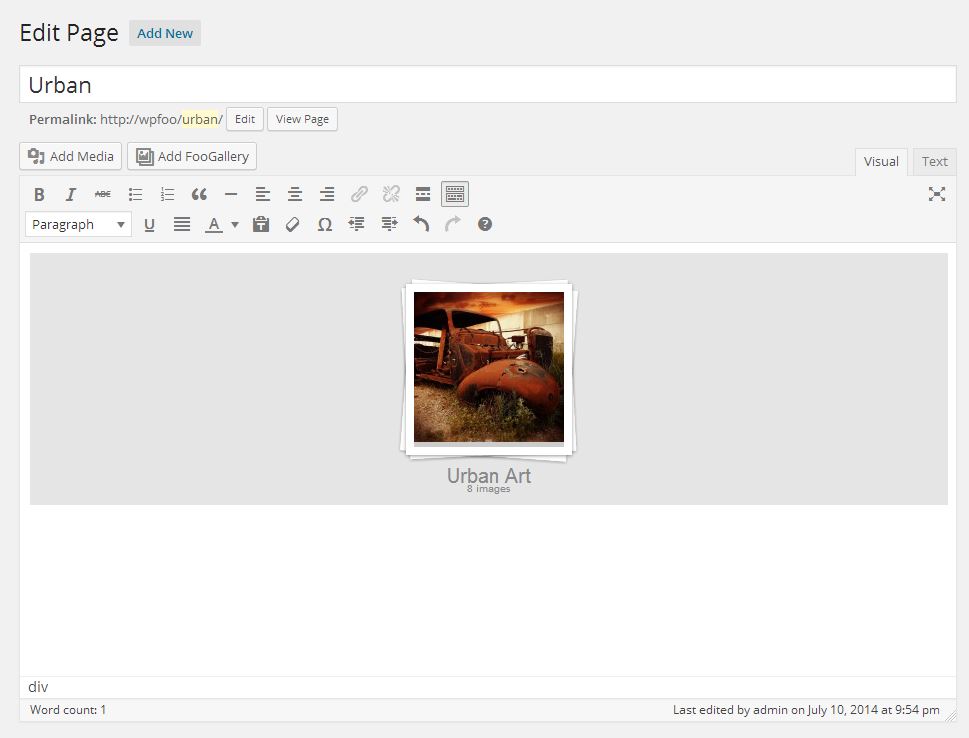 FooGallery – Responsive Photo Gallery, Image Viewer, Justified, Masonry & Carousel