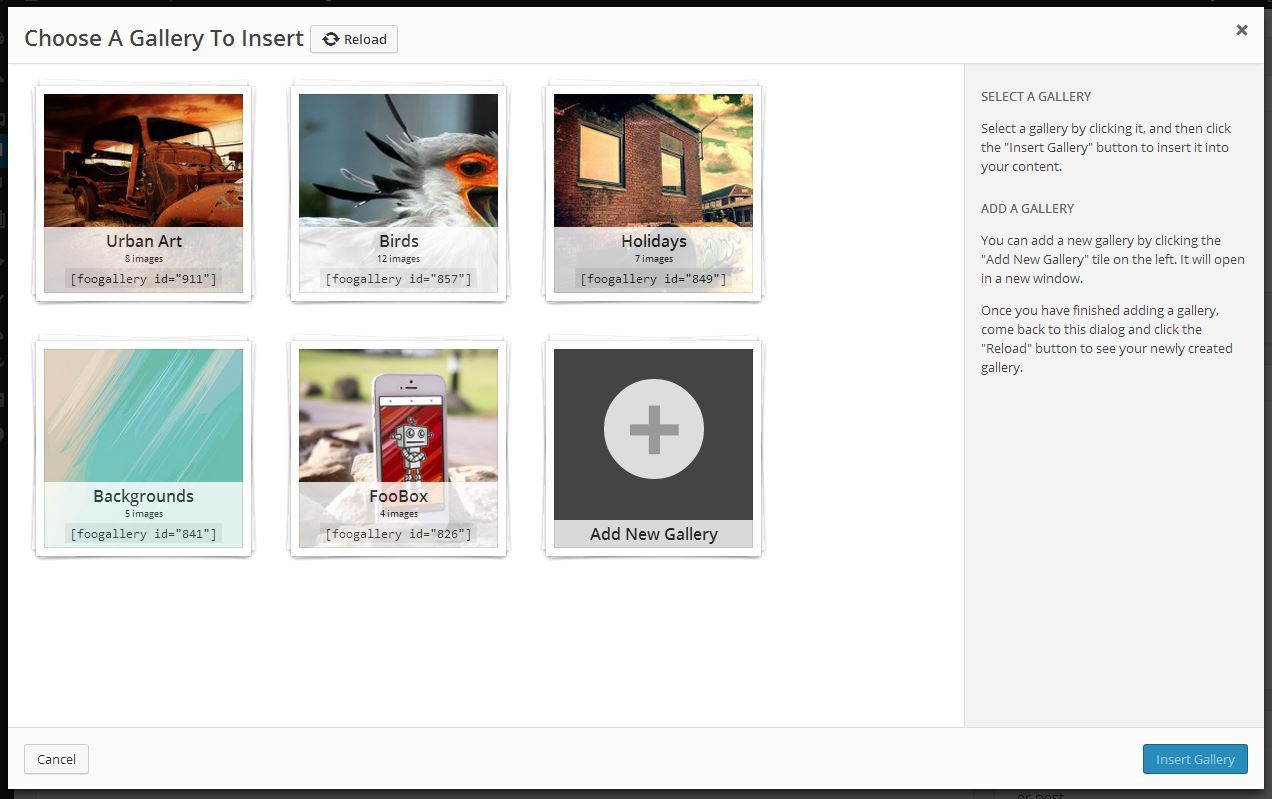 FooGallery – Responsive Photo Gallery, Image Viewer, Justified, Masonry & Carousel
