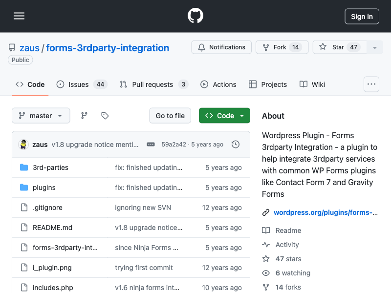 Forms: 3rd-Party Integration