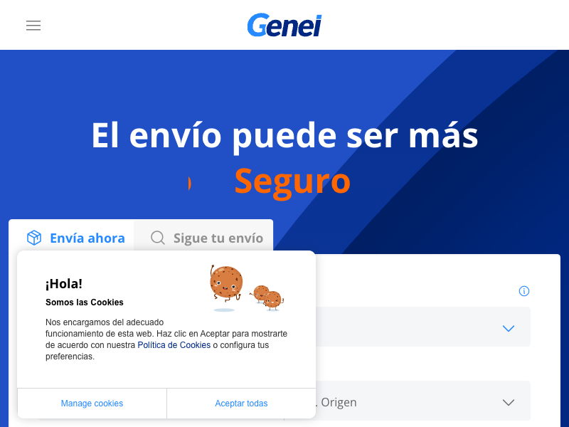 Genei, tus envíos al mejor precio