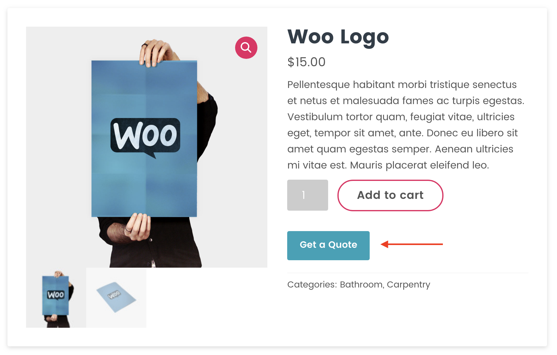 Request a Quote for WooCommerce and Elementor &#8211; Get a Quote Button &#8211; Product Enquiry Form Popup &#8211; Product Quotation