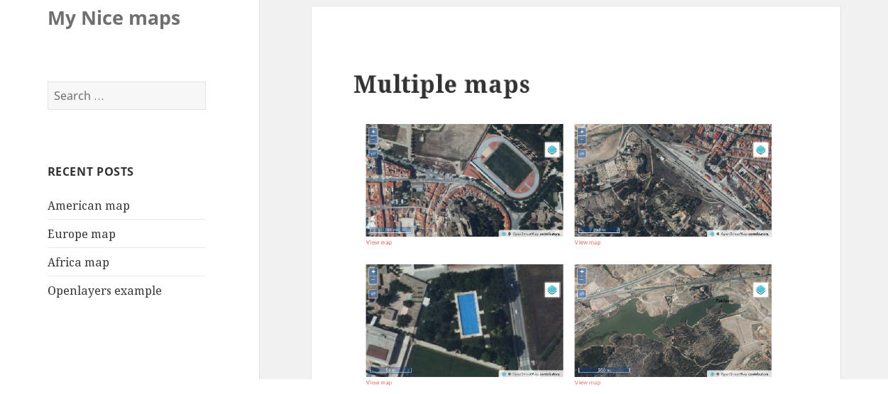 Gis maps