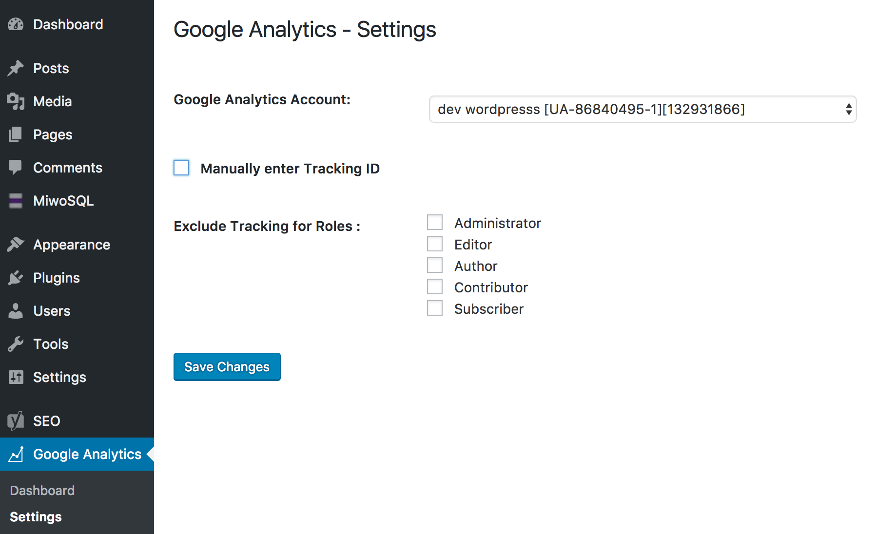 ShareThis Dashboard for Google Analytics