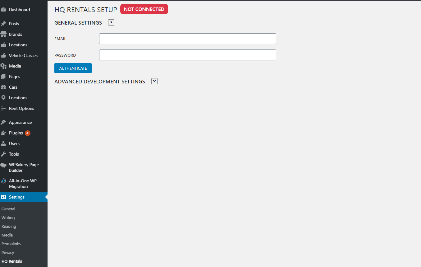 HQ Rental Software