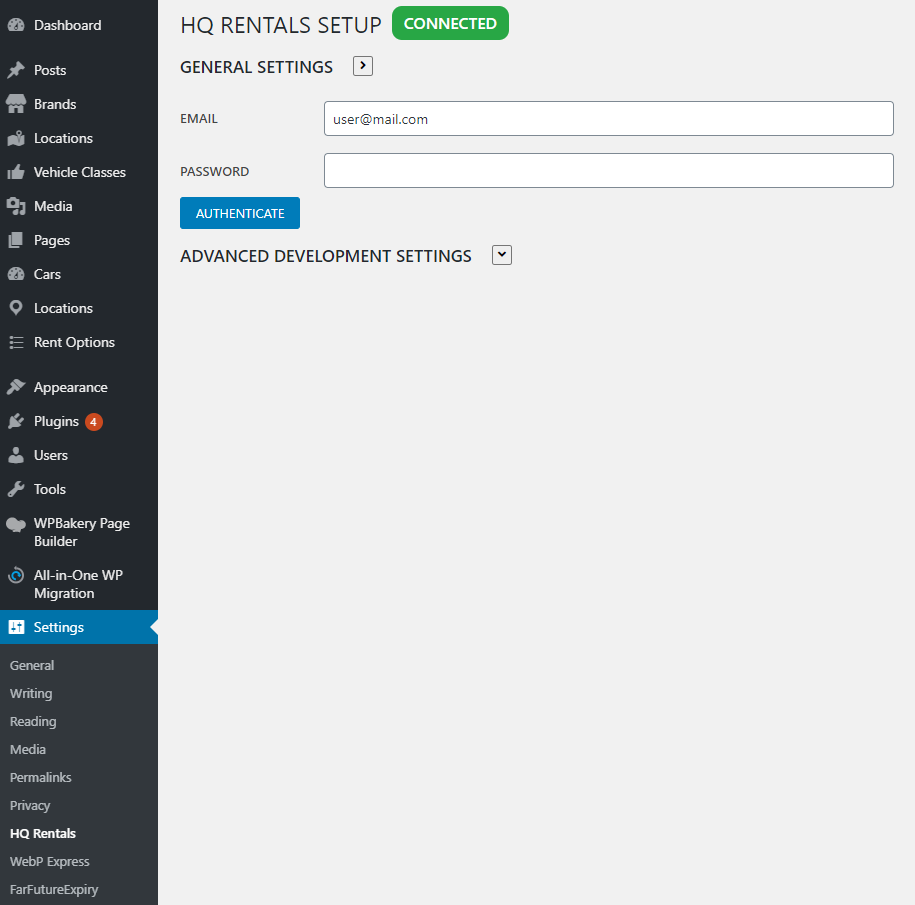 HQ Rental Software
