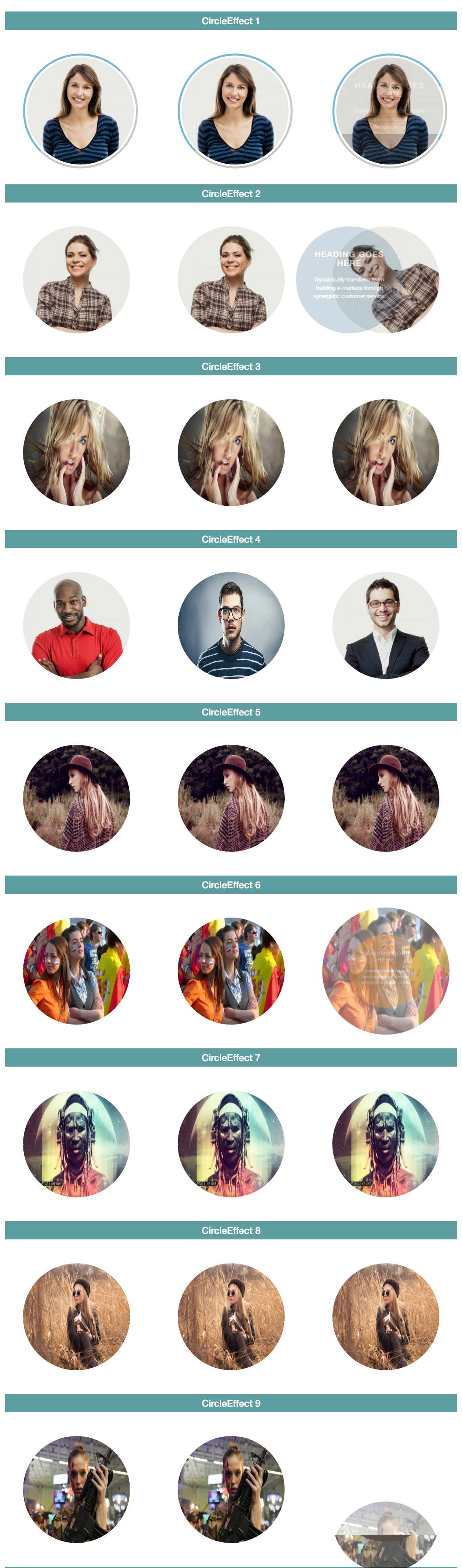 Image Hover Effects – WordPress Plugin