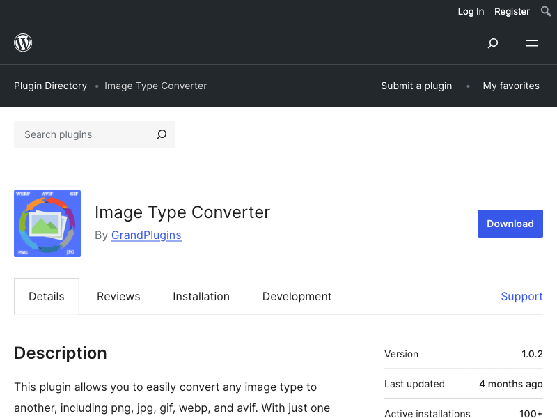 Image Type Converter