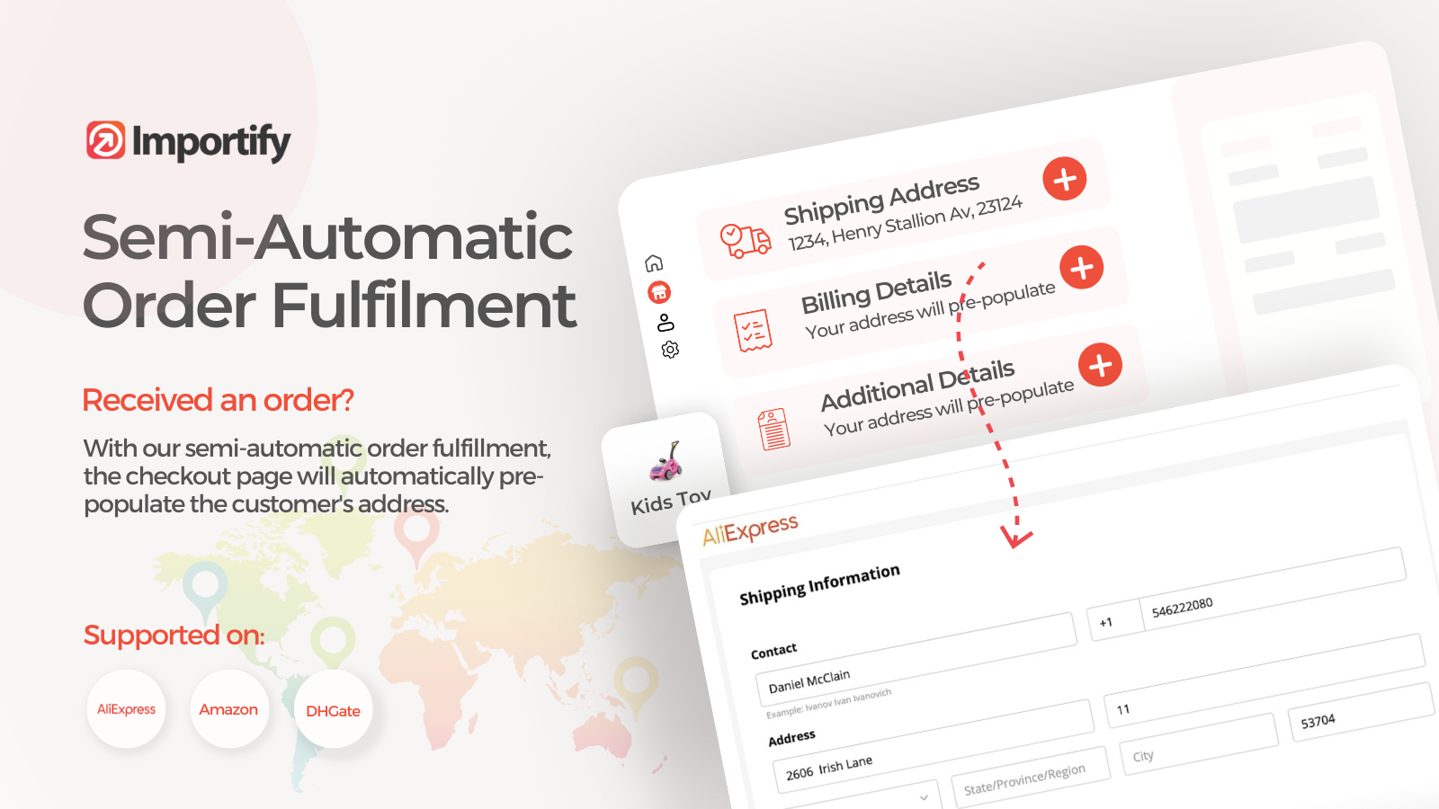 Importify – Dropshipping WooCommerce Plugin for Aliexpress, Amazon, Etsy, Alibaba, Walmart & More