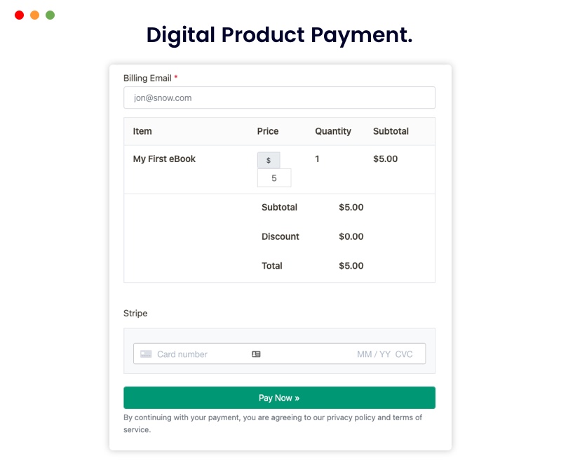 Payment forms, Buy now buttons and Invoicing System | GetPaid