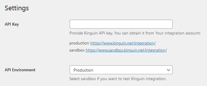 Kinguin API for WooCommerce
