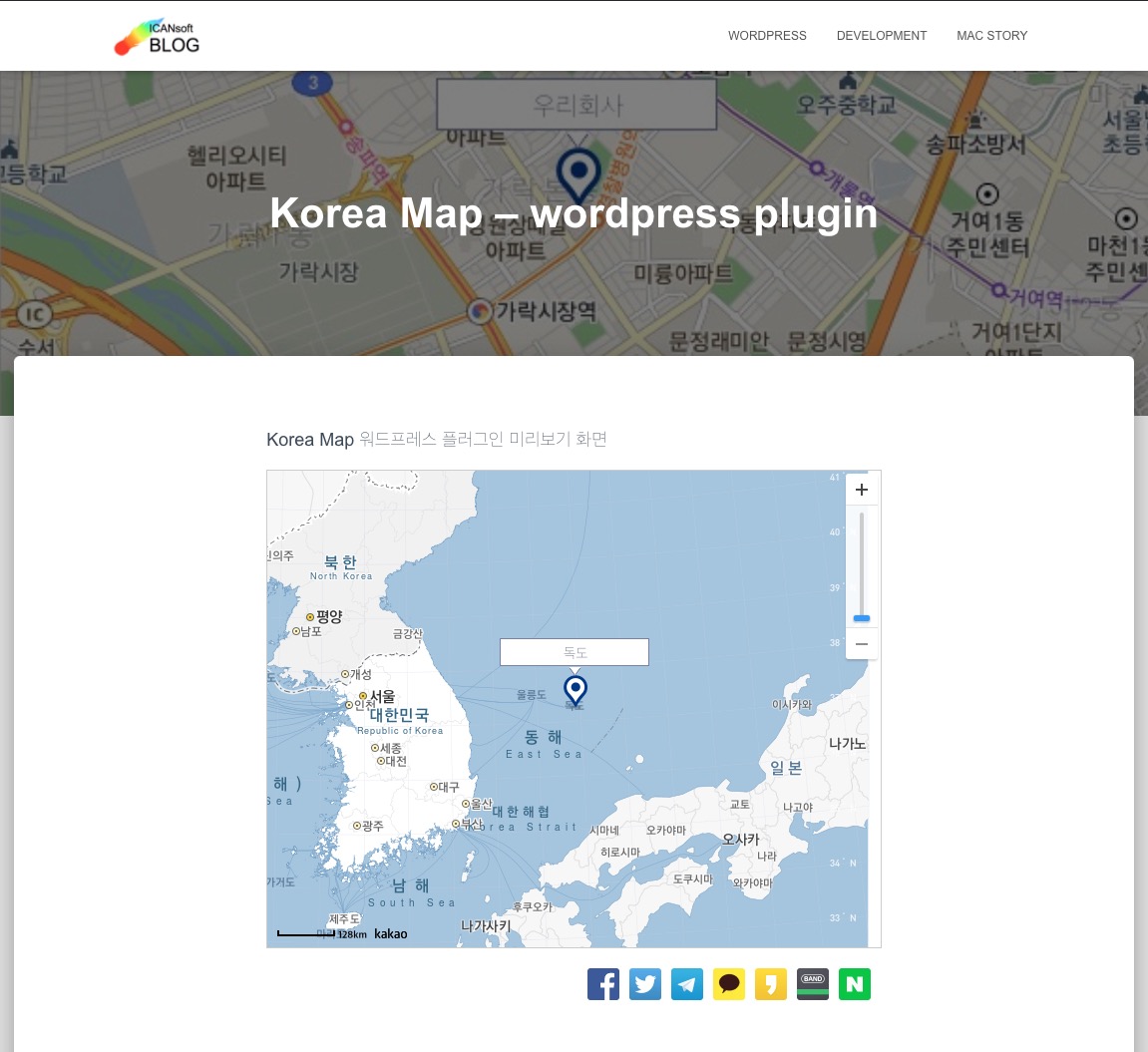 Korea Map