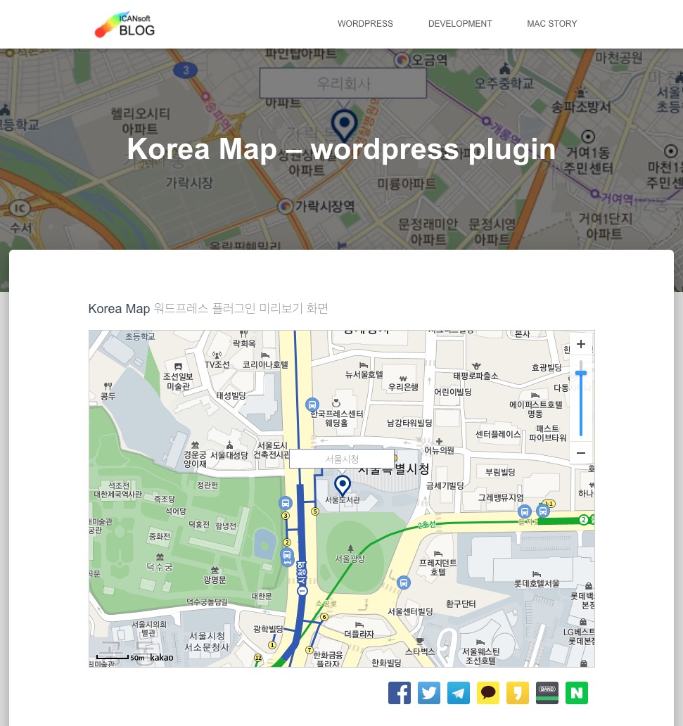 Korea Map