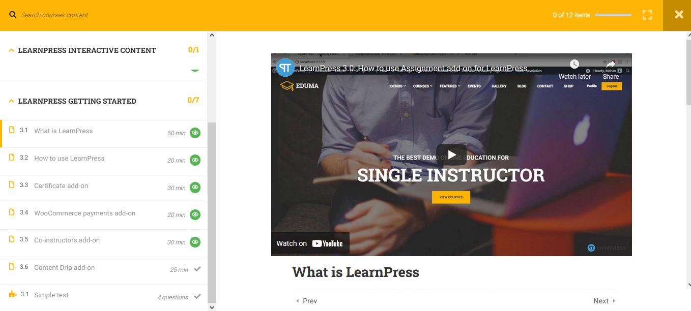 LearnPress: Pricing, Instructions, Reviews and More