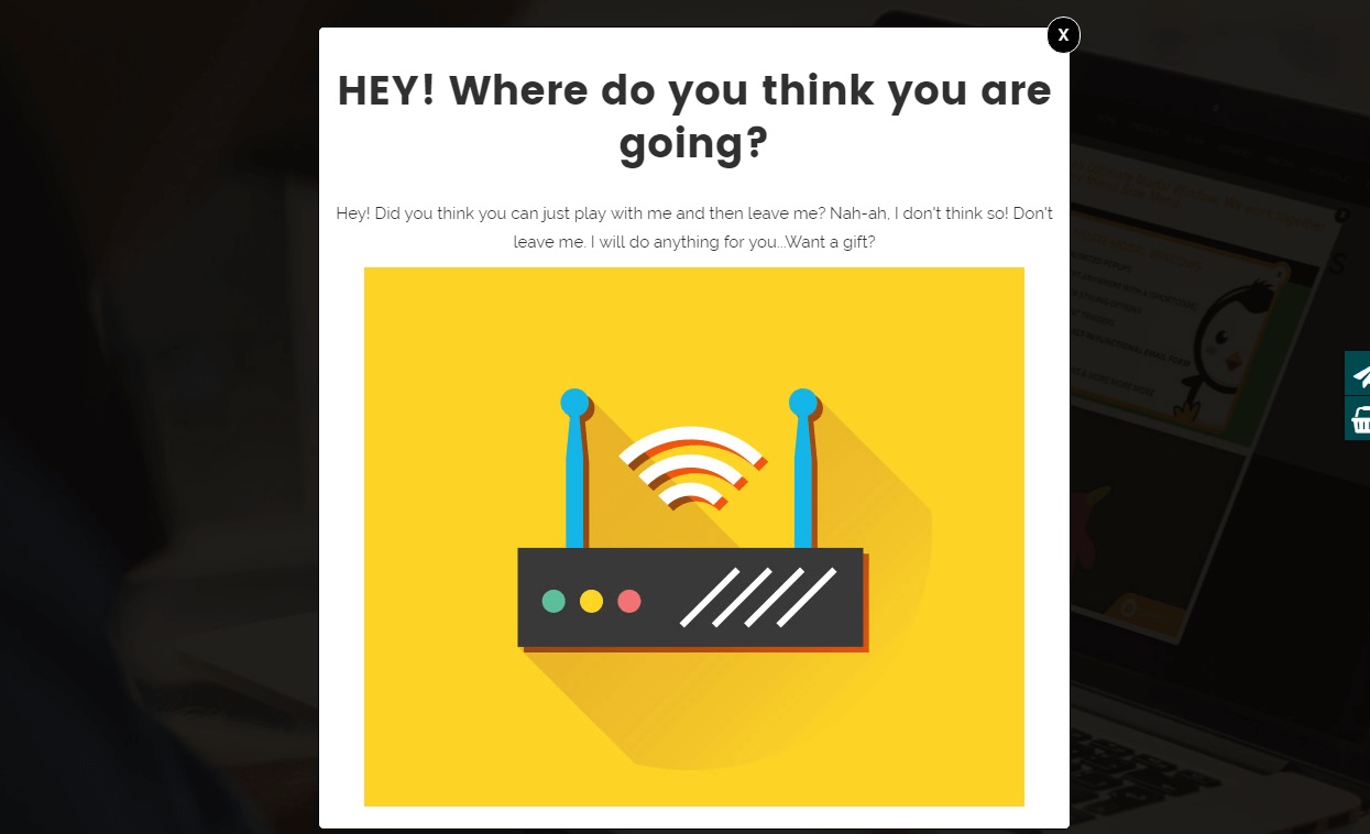 Modal Window – create popup modal window
