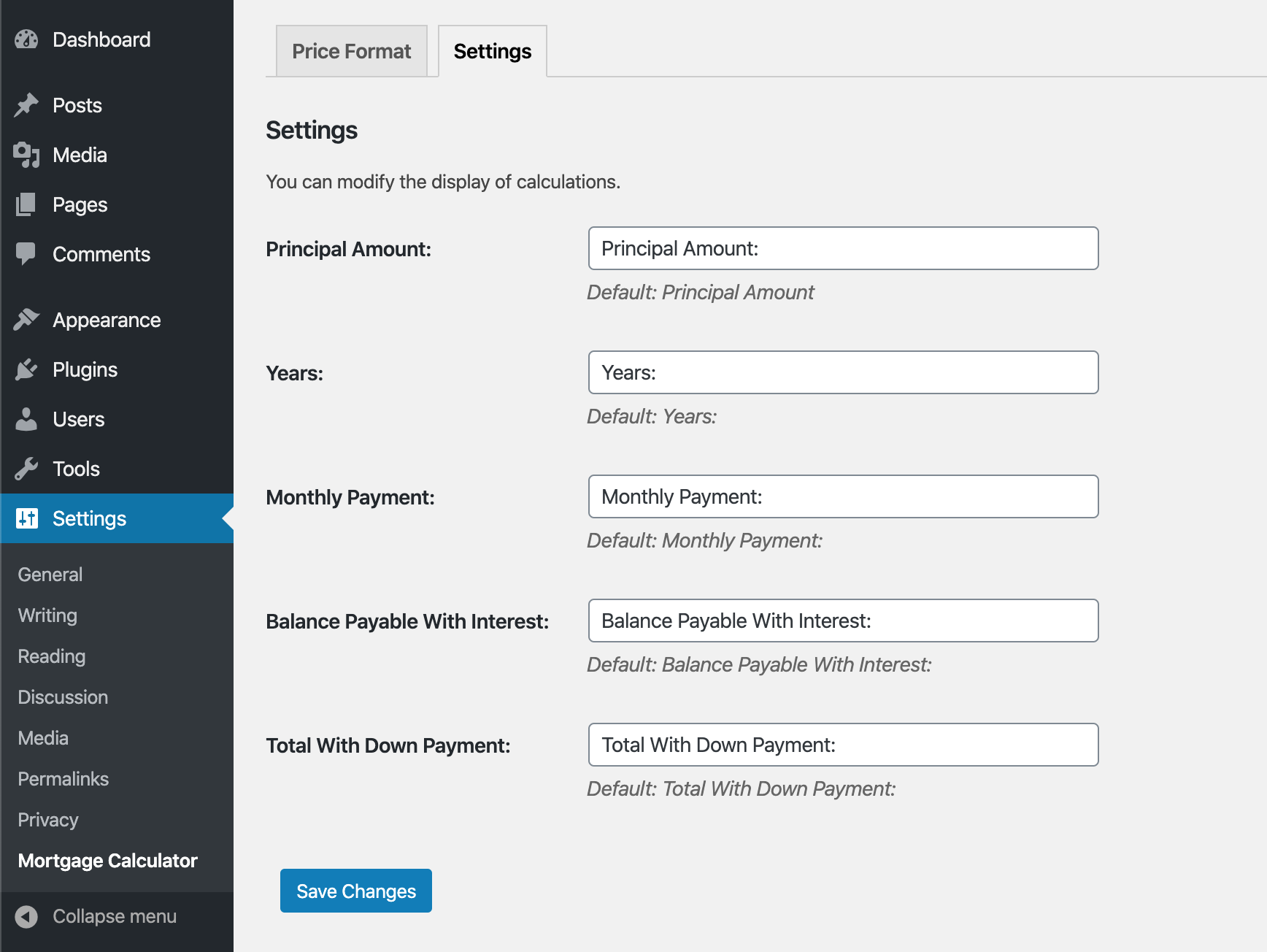 Mortgage Calculator