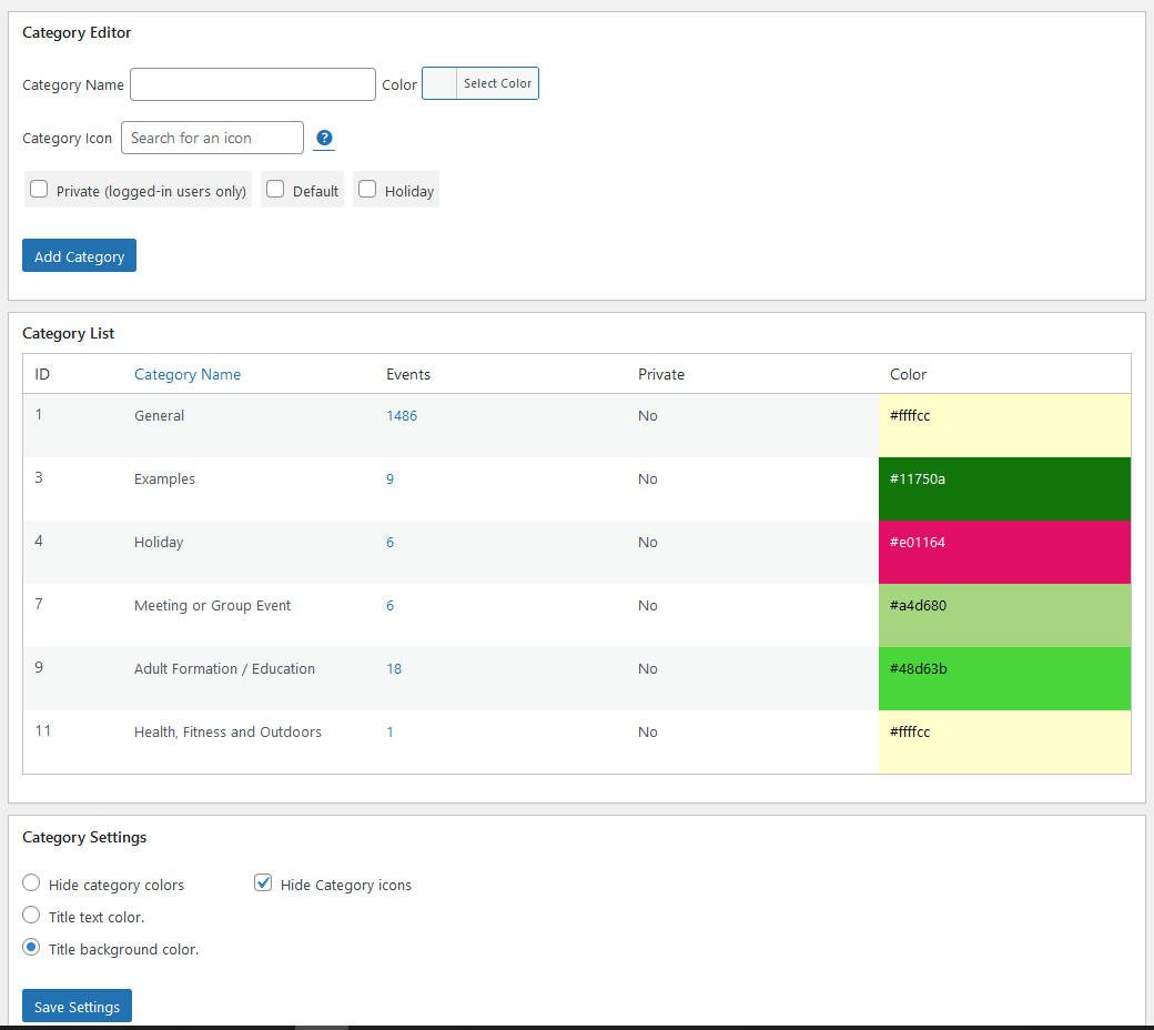 My Calendar – Accessible Event Manager