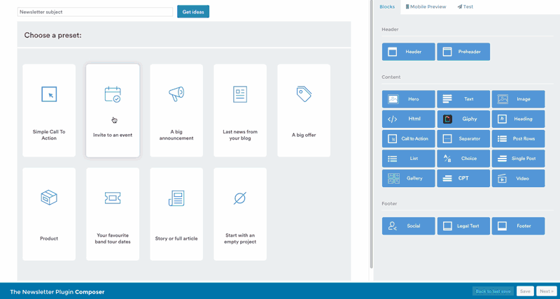 Newsletter – Send awesome emails from WordPress