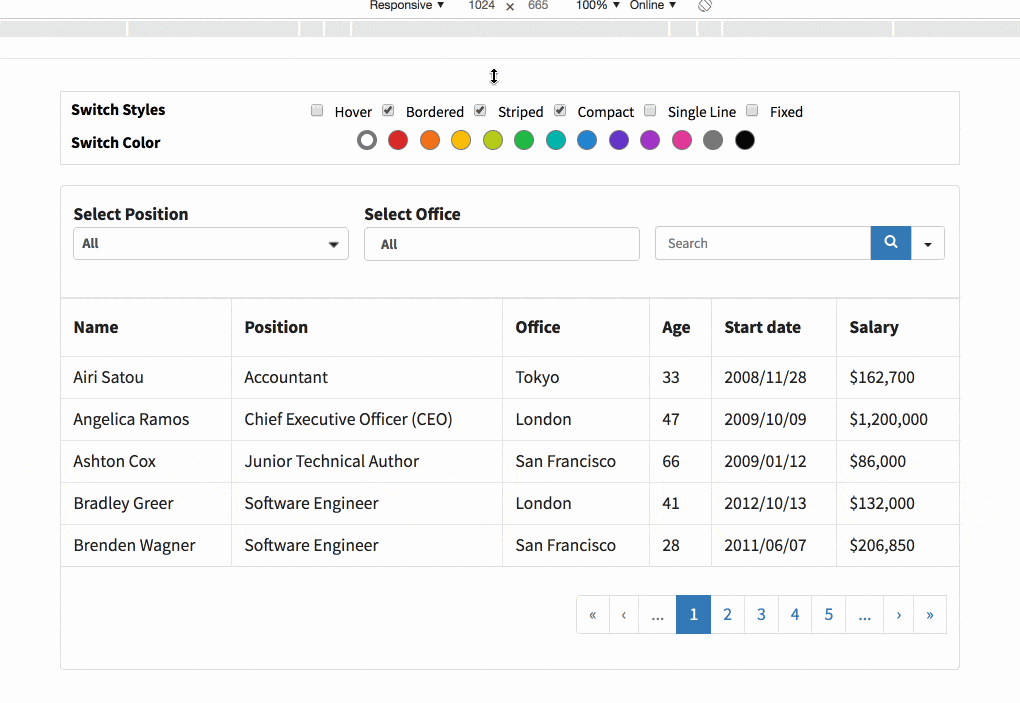 Ninja Tables – Easiest Data Table Builder