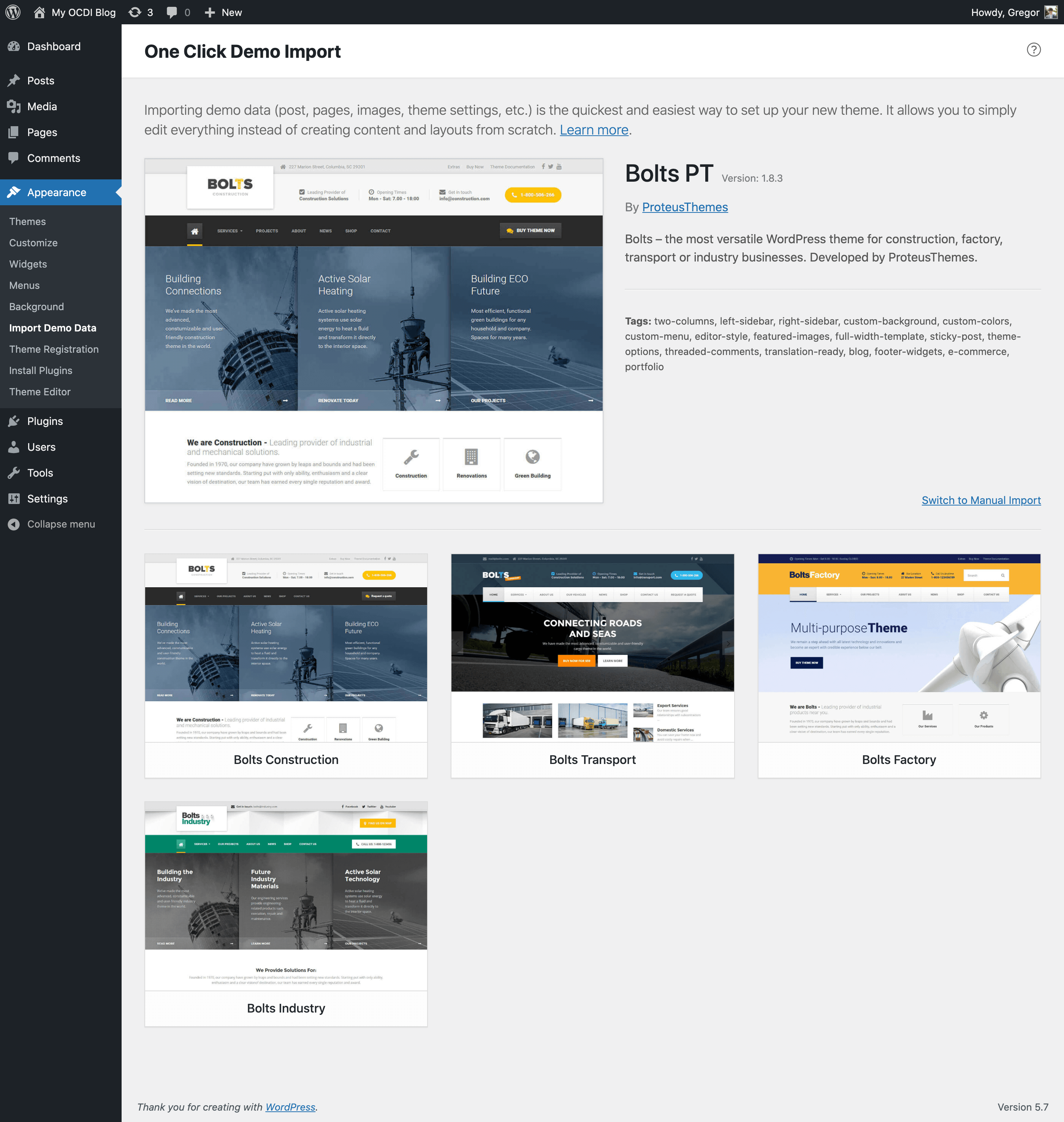 One Click Demo Import: Pricing, Reviews and More